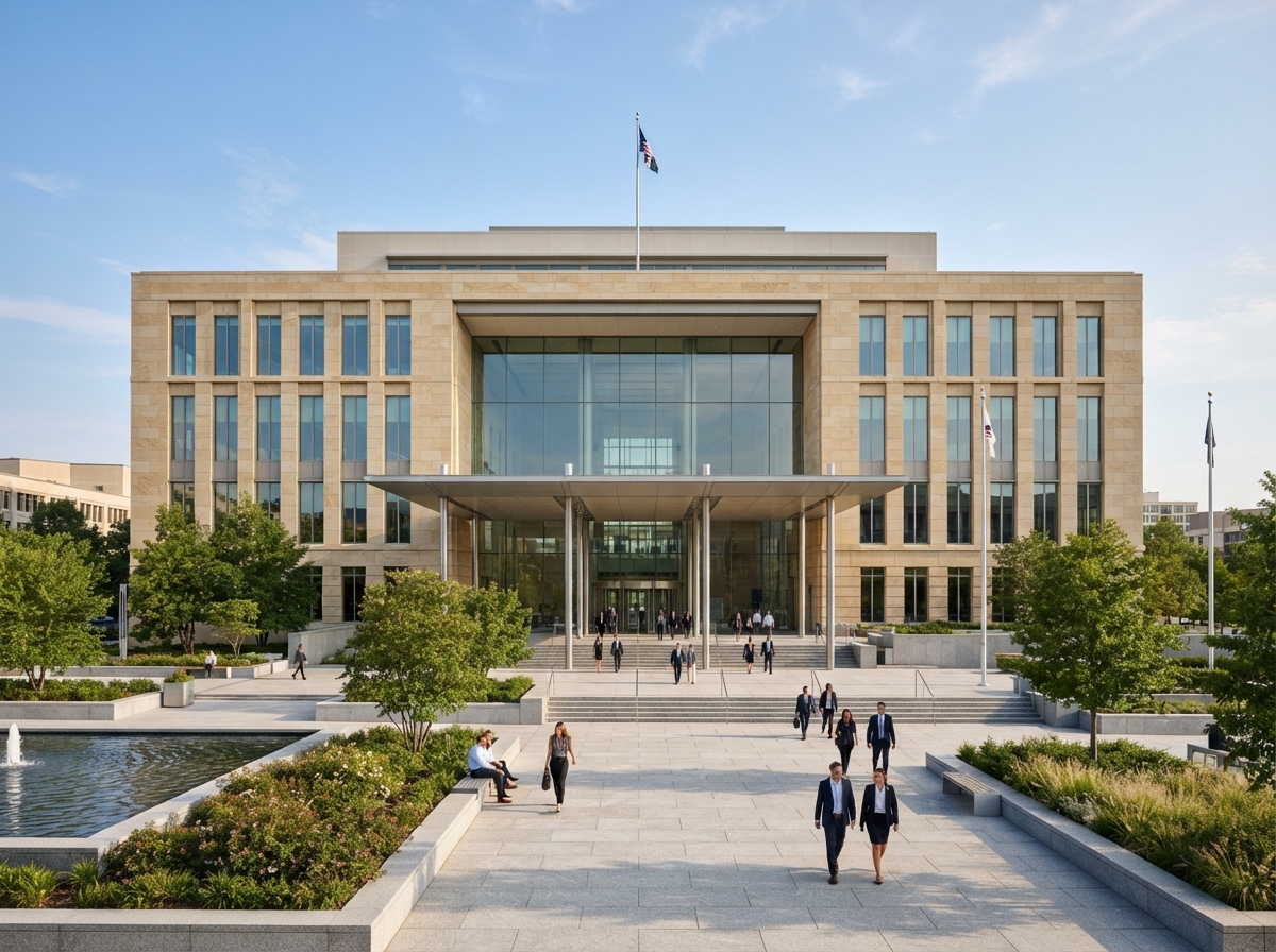 Civic or government institutional building