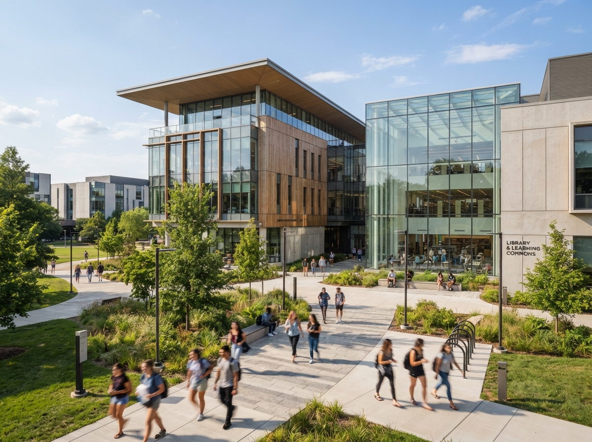 University campus building